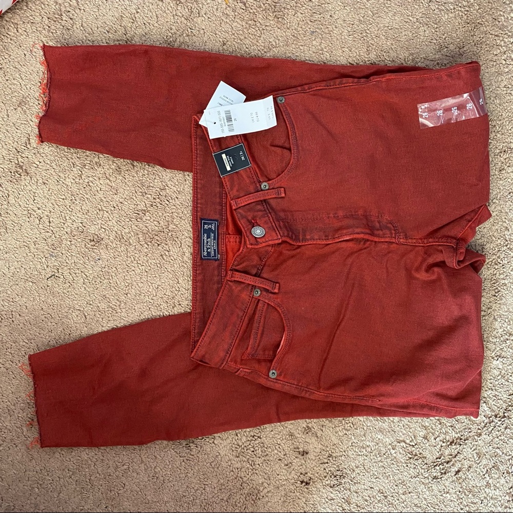 Abercrombie and Fitch High Rise Ankle Skinny Jean